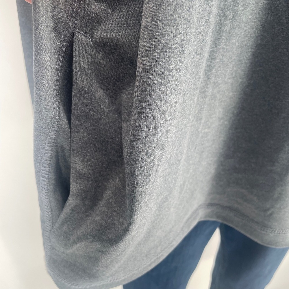 Champion Syracuse University Pullover Quarter Zip Long Sleeve Gray Women's XL - Picture 4 of 8